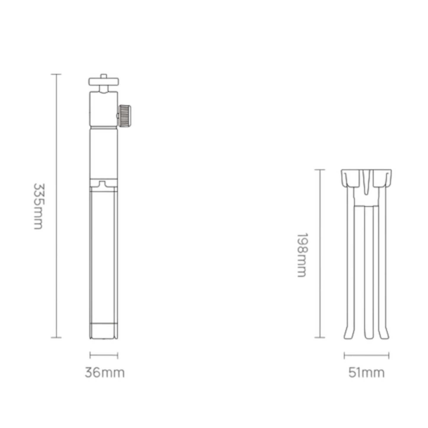 Ecran de projection Portable avec trépied Rétractable Xgimi