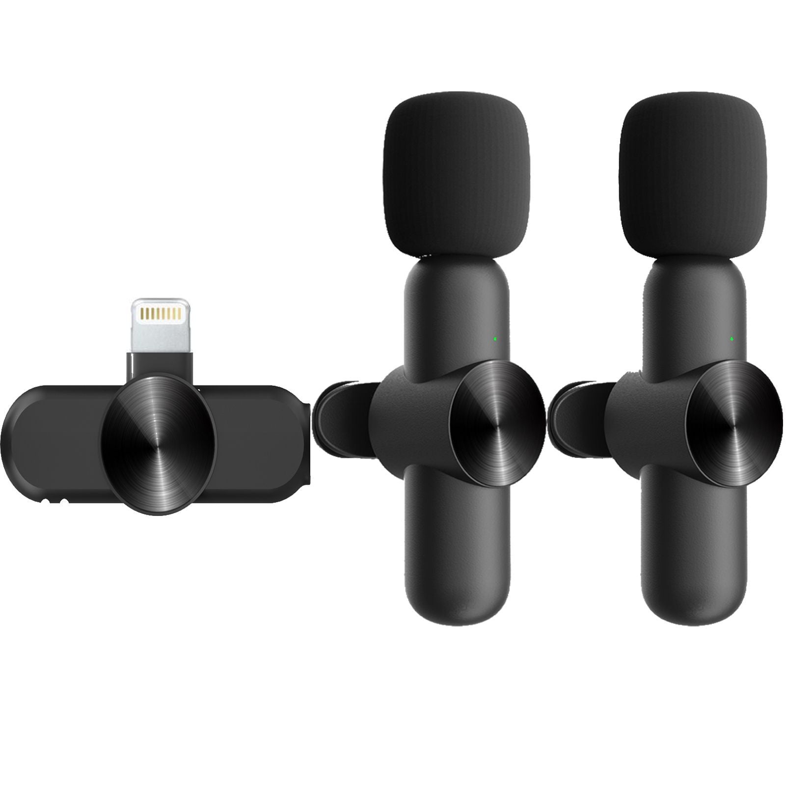 2.4G 1 To 2 Noise Cancelling Lavalier Microphone - VIDEOPROJECTEUR - 2.4G 1 To 2 Noise Cancelling Lavalier Microphone