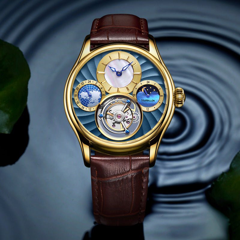 Hollow automatic men's business mechanical watch - VIDEOPROJECTEUR - Hollow automatic men's business mechanical watch
