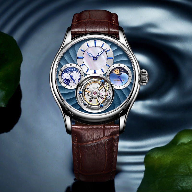 Hollow automatic men's business mechanical watch - VIDEOPROJECTEUR - Hollow automatic men's business mechanical watch