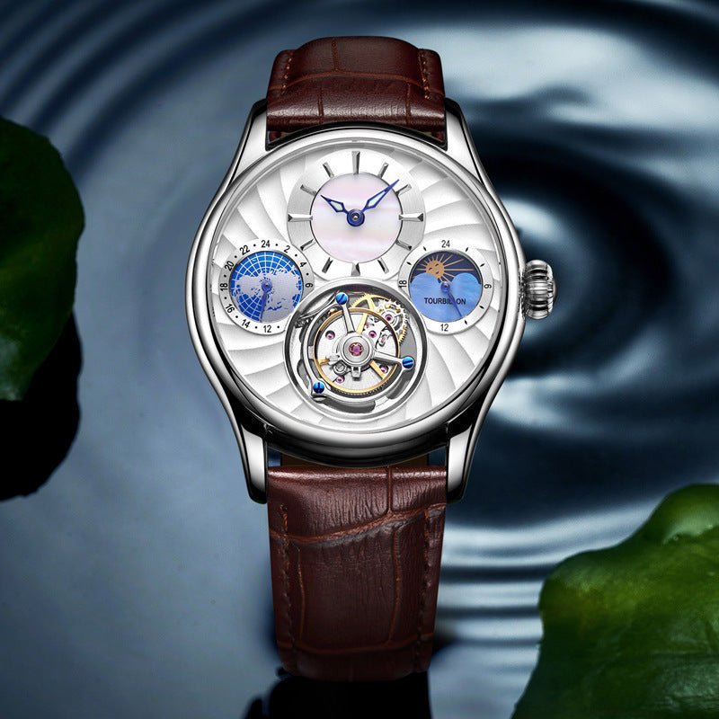 Hollow automatic men's business mechanical watch - VIDEOPROJECTEUR - Hollow automatic men's business mechanical watch