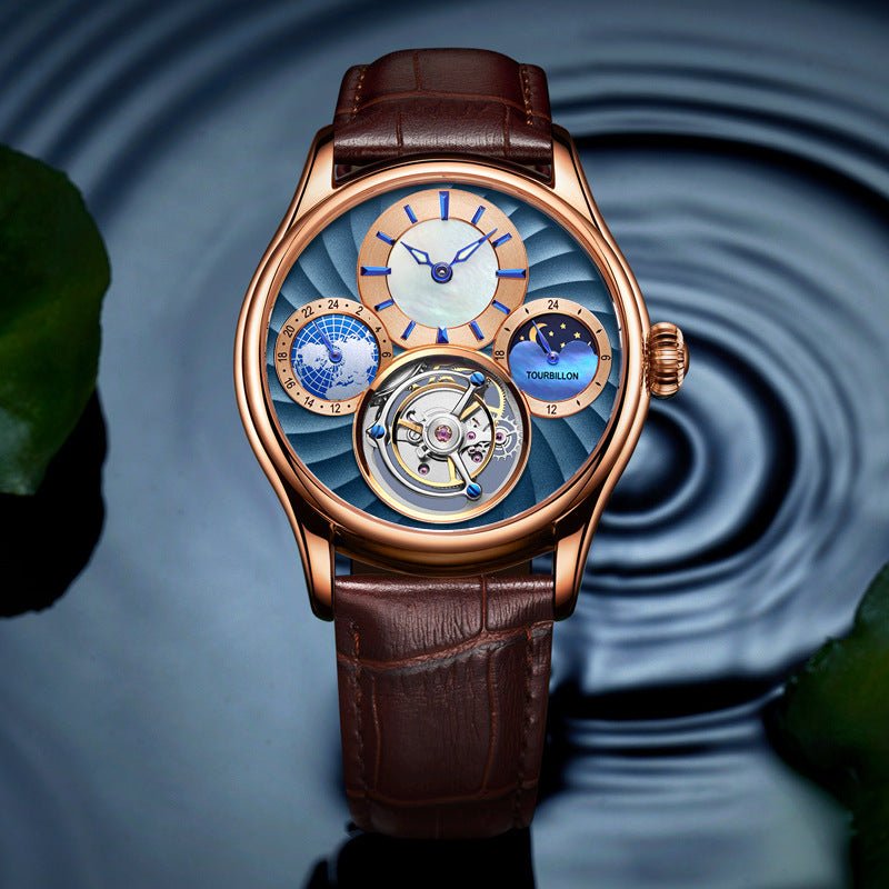 Hollow automatic men's business mechanical watch - VIDEOPROJECTEUR - Hollow automatic men's business mechanical watch