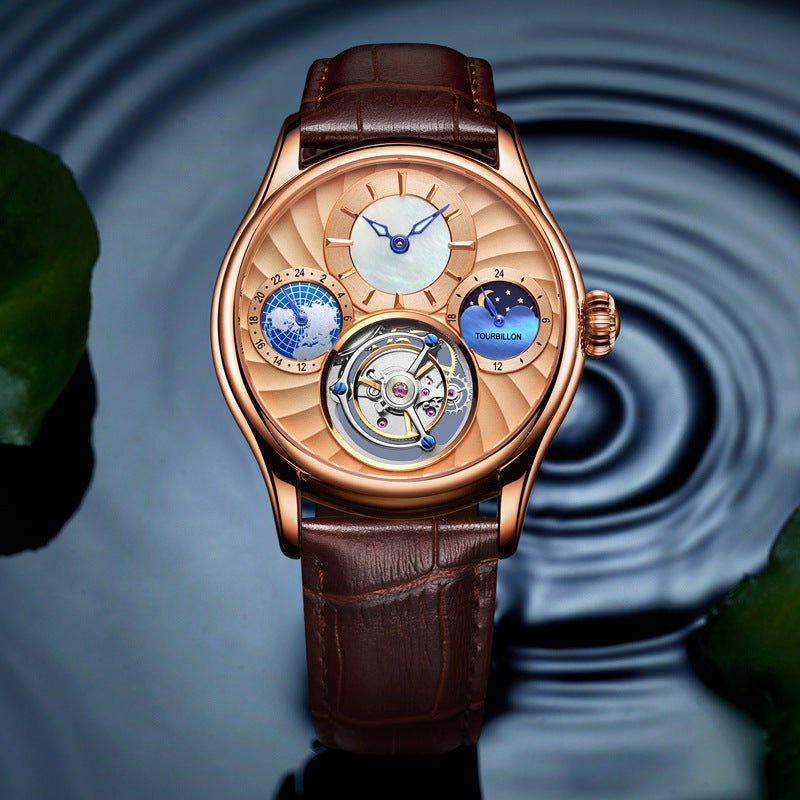 Hollow automatic men's business mechanical watch - VIDEOPROJECTEUR - Hollow automatic men's business mechanical watch