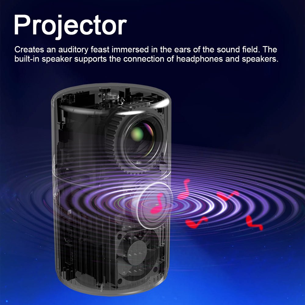 Household Mini Portable Mobile Phone Projector - VIDEOPROJECTEUR - Household Mini Portable Mobile Phone Projector