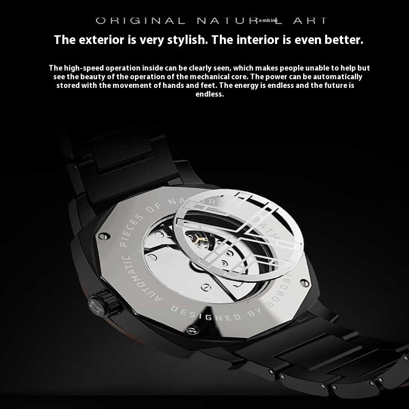 Men's New Fully Automatic Mechanical Watch - VIDEOPROJECTEUR - Men's New Fully Automatic Mechanical Watch