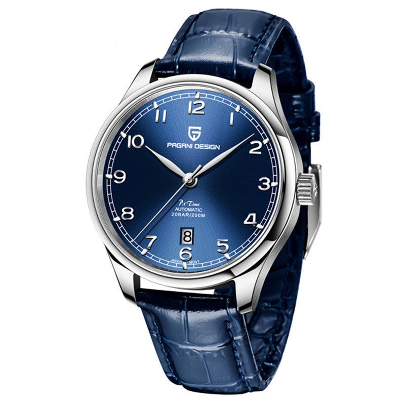 Men's Simple Pin Buckle Calendar Mechanical Watch - VIDEOPROJECTEUR - Men's Simple Pin Buckle Calendar Mechanical Watch