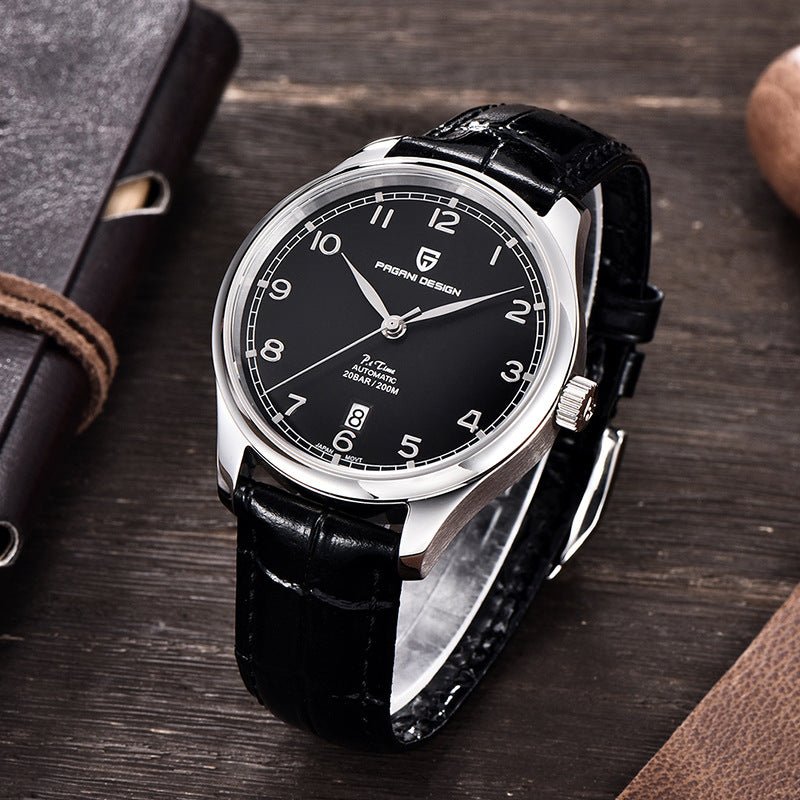 Men's Simple Pin Buckle Calendar Mechanical Watch - VIDEOPROJECTEUR - Men's Simple Pin Buckle Calendar Mechanical Watch