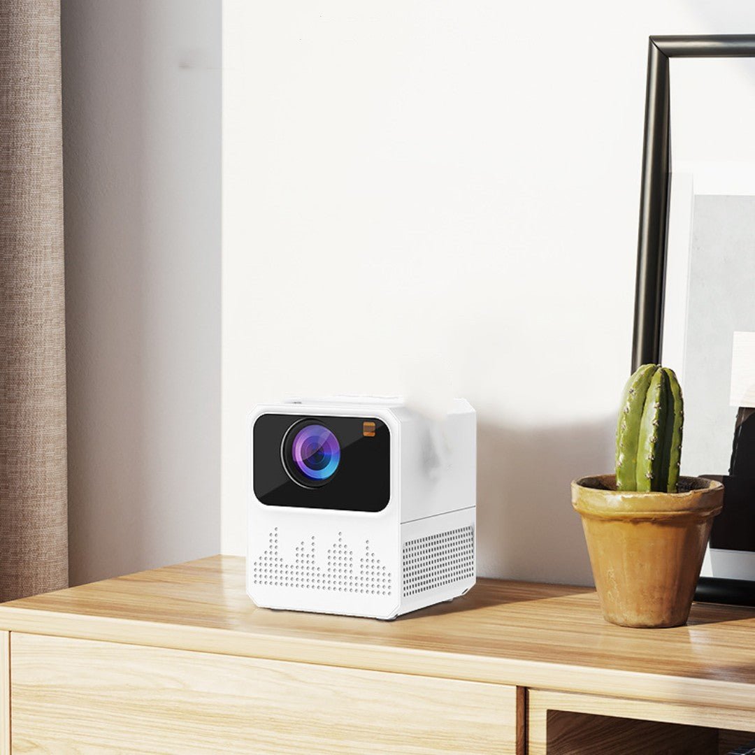 Mini Portable High - definition Projector For Home Use Vertical Projection Screen - VIDEOPROJECTEUR - Mini Portable High - definition Projector For Home Use Vertical Projection Screen