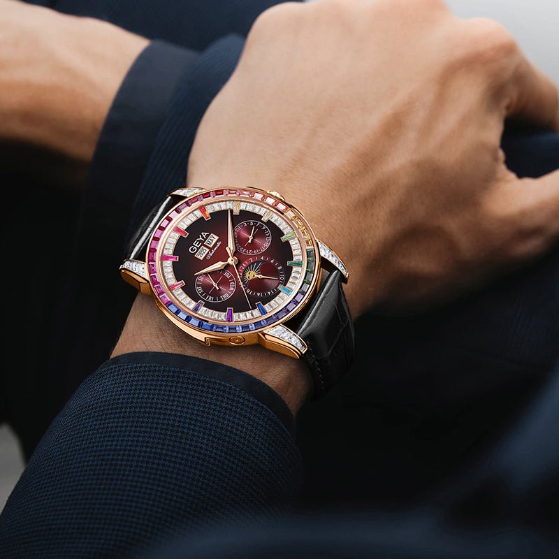 Rainbow Circle Multifunctional Mechanical Watch Fully Automatic Waterproof Men's - VIDEOPROJECTEUR - Rainbow Circle Multifunctional Mechanical Watch Fully Automatic Waterproof Men's