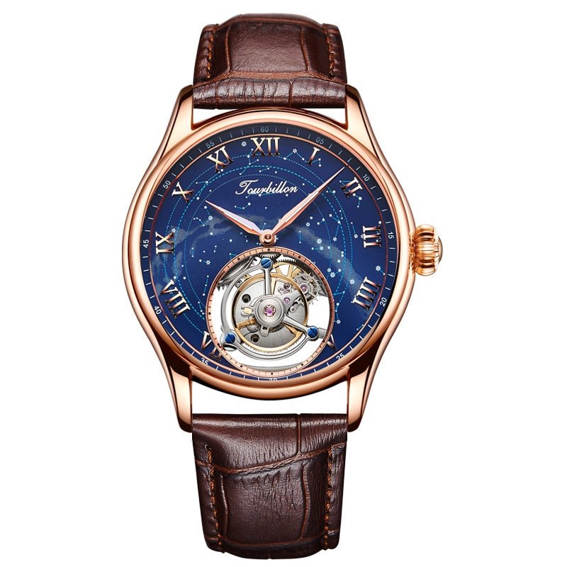 Star Tourbillon Mechanical Watch - VIDEOPROJECTEUR - Star Tourbillon Mechanical Watch
