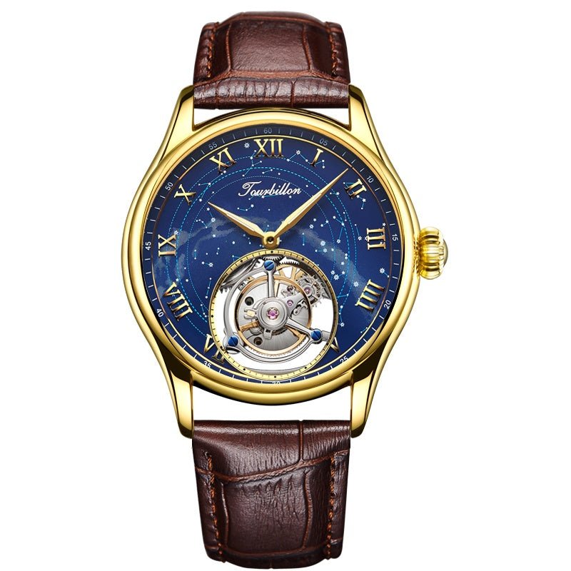 Star Tourbillon Mechanical Watch - VIDEOPROJECTEUR - Star Tourbillon Mechanical Watch