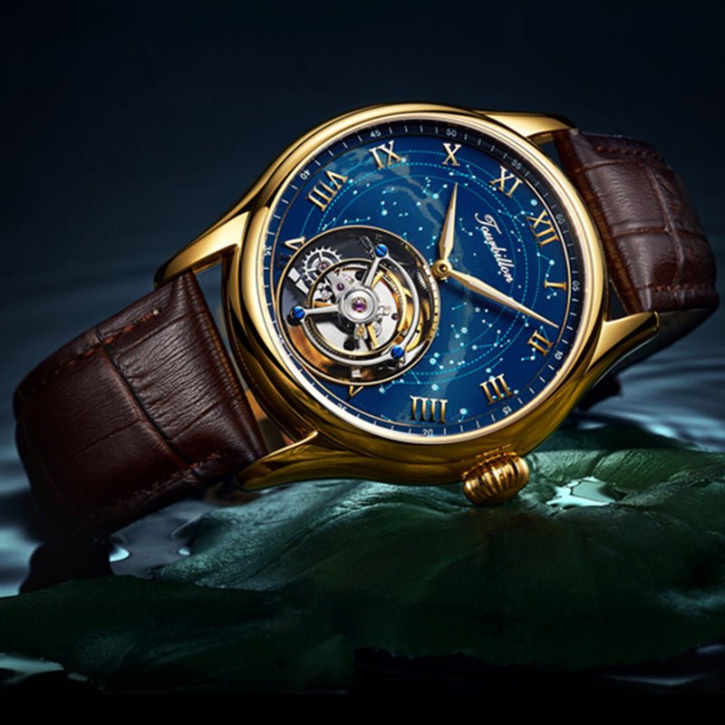 Star Tourbillon Mechanical Watch - VIDEOPROJECTEUR - Star Tourbillon Mechanical Watch